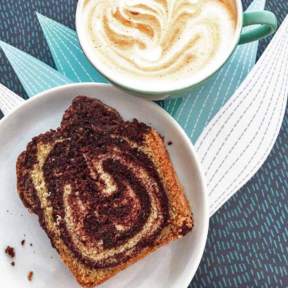 Banana bread au Café Marbré